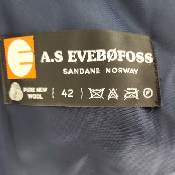 Vintagr A.S. Evebofoss Nortic Wool Felt Jacket Cardigan - Picture 9 of 10